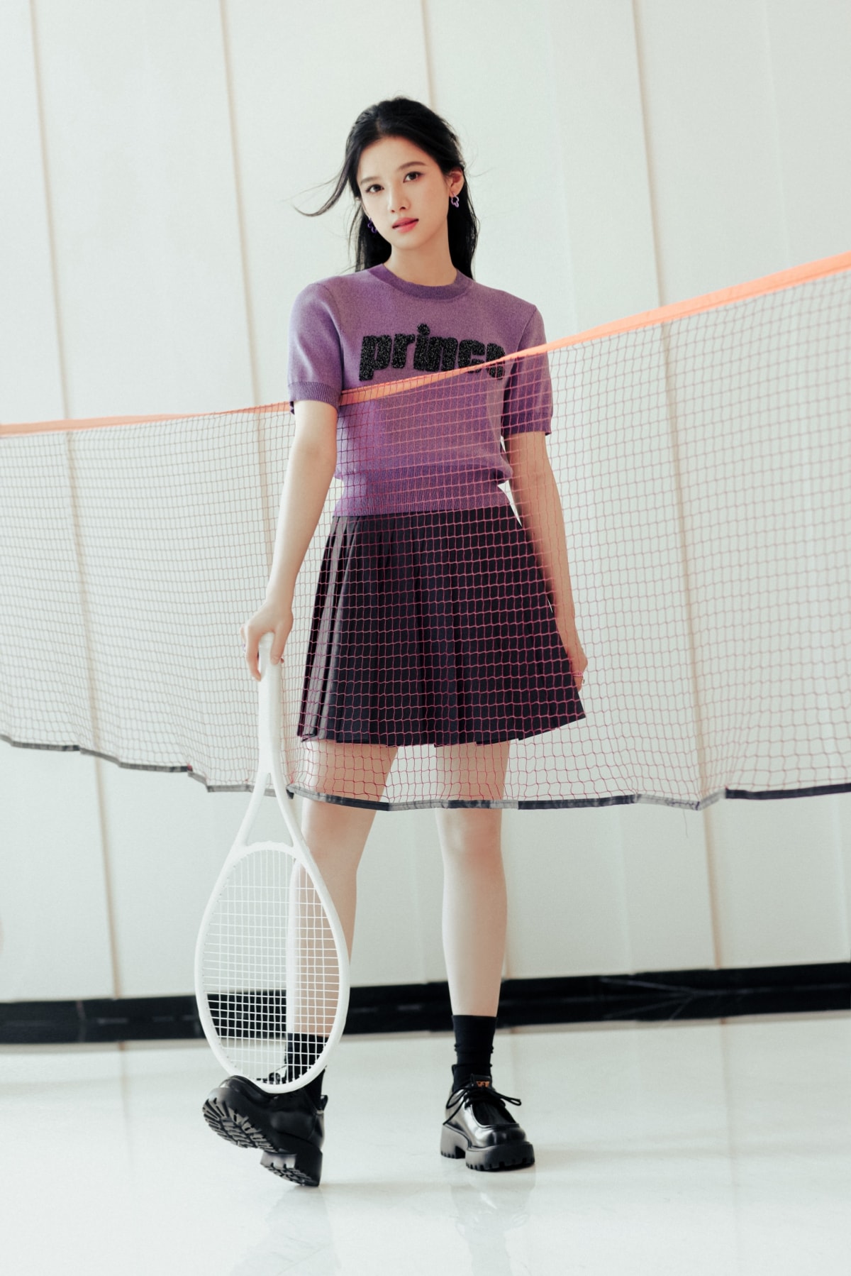 张婧仪 网球美女 4K手机壁纸图片