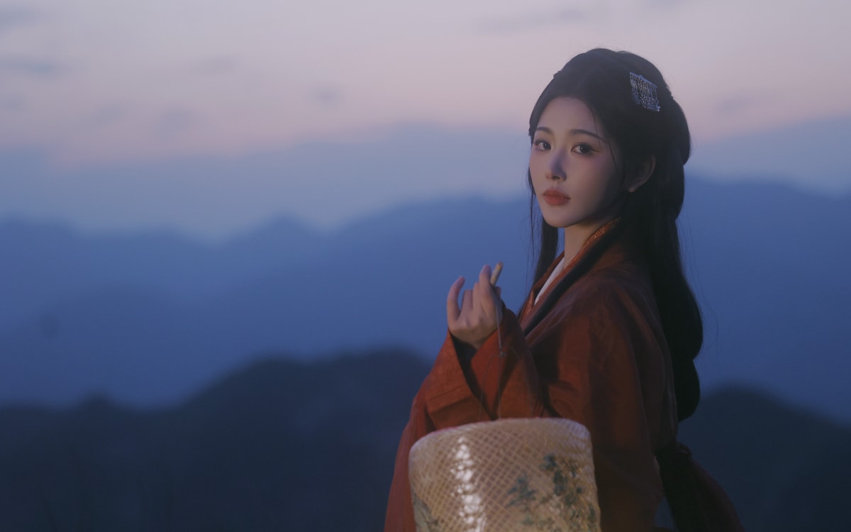 孔雪儿 古风美女 4K壁纸